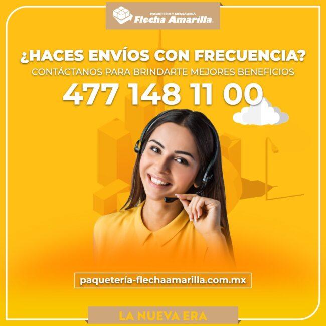 Ponte en contacto con servicio al cliente de Flecha Amarilla