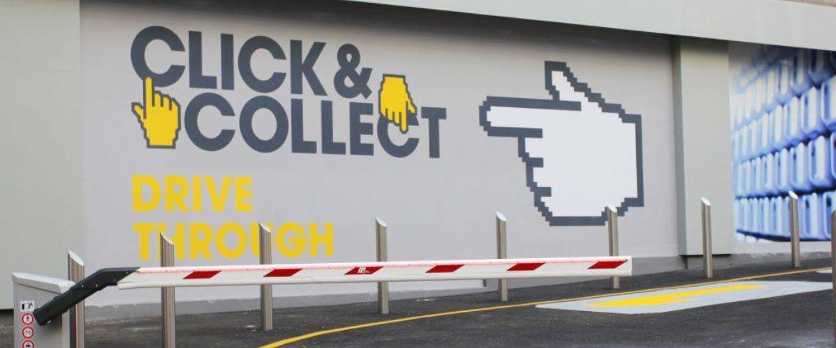 Click and collect Entrega de paquetes