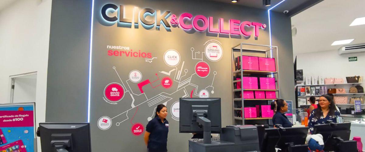 Click and collect Envío a tiendas Método de envío