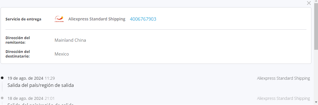 Cómo hacer un seguimiento de paquete.