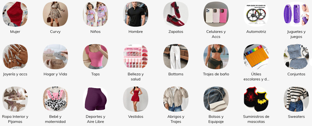 Comprar ropa y accesorios en Shein