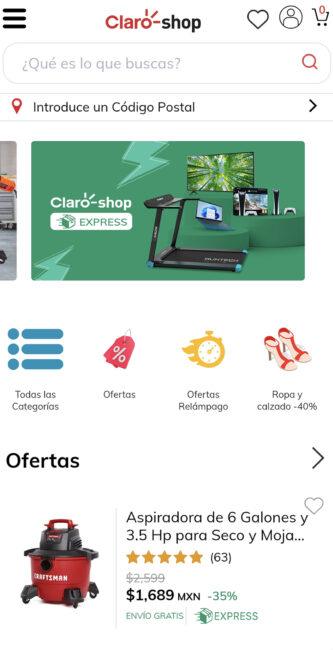 Cómo comprar Claro Shop