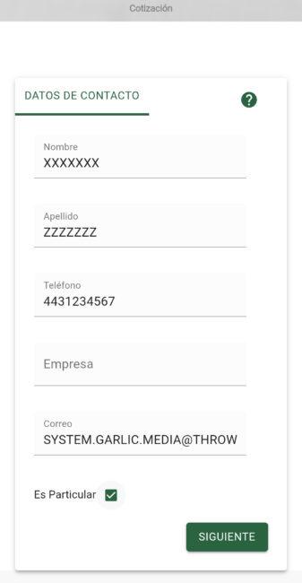 Cotizar un envío con Almex 2