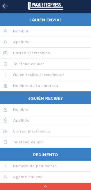 Aceptar cotización y enviar paquete con Paquetexpress