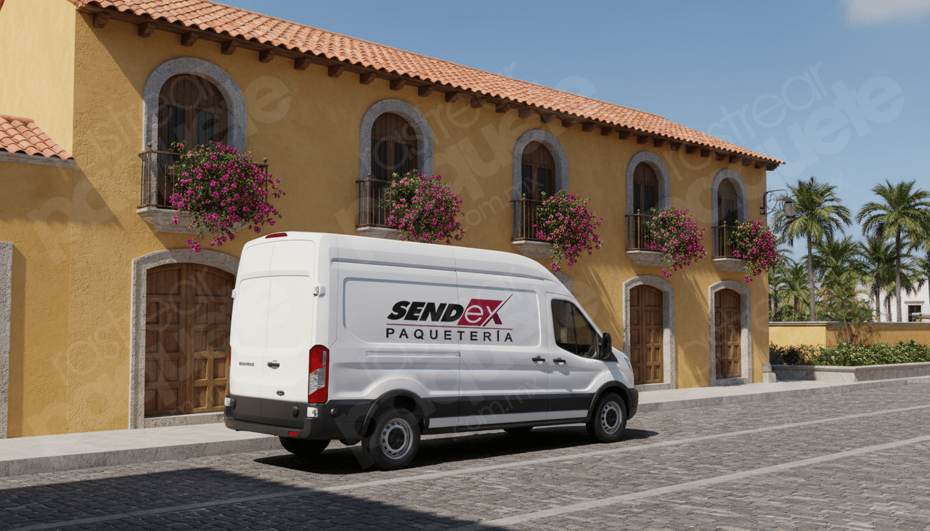 Servicios de la paquetería SendEx