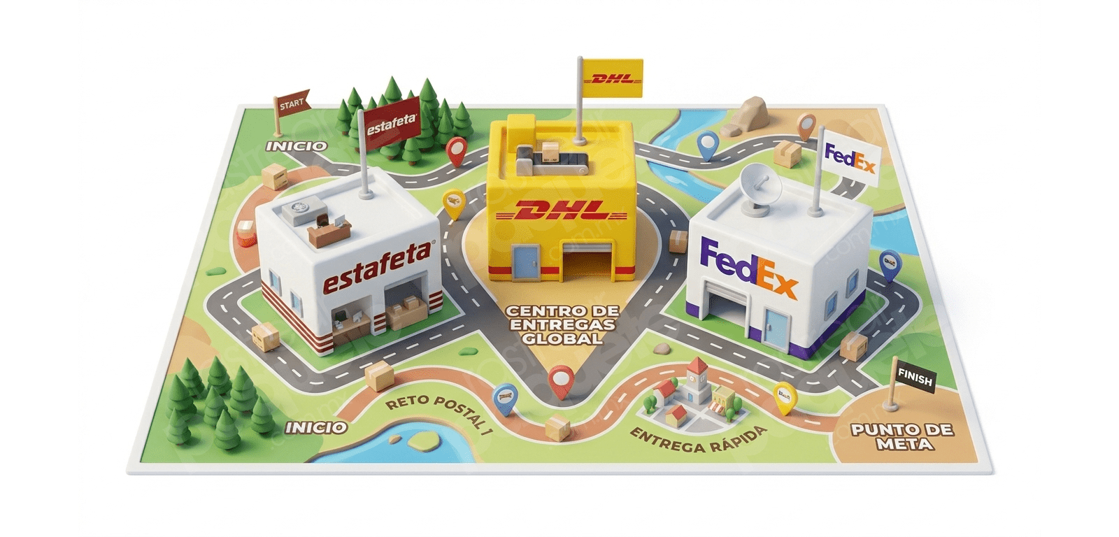 Qué paquetería tiene mi paquete