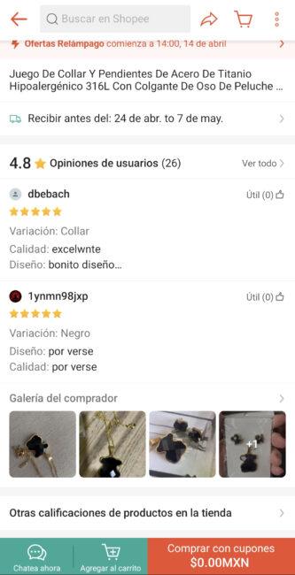 Cómo comprar en Shopee